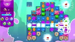 Candy Crush Saga Level #7798 NO BOOSTERS | interesting level