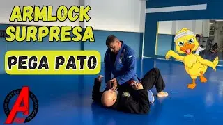 ARMLOCK DE SURPRESA | PEGA PATO | o seu canal de Jiu Jitsu no Youtube