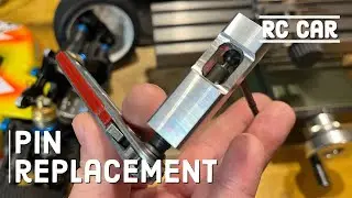 Pin replacement tool for RC car driveshafts