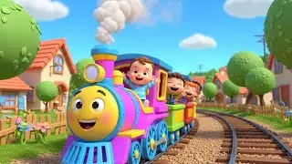 The Train Song for Kids 🚂| Fun Baby Songs & Nursery Rhymes for Kids | train song for kids, choo choo