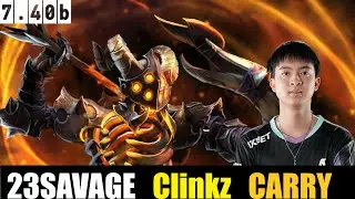 🤯23savage [Clinkz] CARRY 7.40b - DOTA 2 HIGHEST MMR MATCH#dota2   #dota2gameplay #23savage