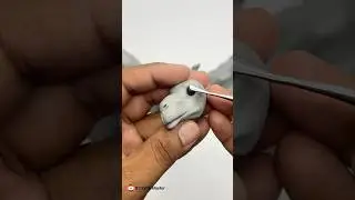How To Make A Camel out of polymer clay easy #bcraftsmaster #sculpture #clayanimalfugure #artclay