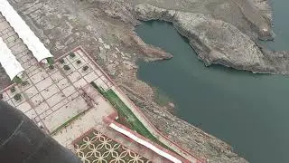 statue of unity top view