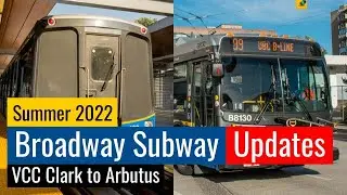 [HD] Summer 2022 Broadway Subway Construction Site Updates