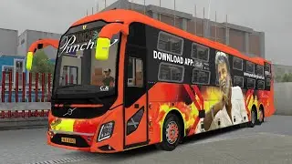 Brand New Volvo 9600 slx sleeper with bio toilet for bussid #newbussidmod #bussidnewmods#trending 