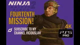 🎮 NINJA GAIDEN 2 BLACK on PS5 Pro 4K — CHAPTER 14 Gameplay & Reactions! 🥷🔥(HARD MODE)