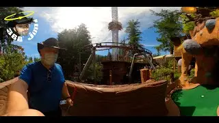 Who will win Hole 3 at Cultus Lake Adventure Park Giggle Ridge Mini Golf.