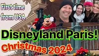 Disneyland Paris Christmas 2024! comparison to Disney world