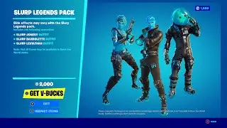 Fortnite - SLURP LEGENDS PACK RETURNS!!!