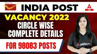 India Post Office Recruitment 2022 | Circle Wise Complete Details For 98083 Posts