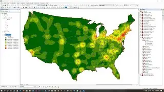 Computing Line density in ArcGIS