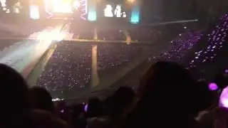 Bangtan we're singing 2!3 then suddenly the music stops and the army's continue to sing it  😱❤❤
