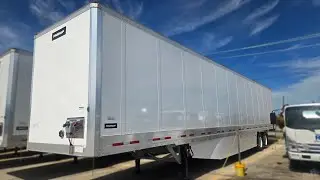 2027 Fruehauf 53ft Dry Van Trailer - DuraPlate Walls, Aluminum Roof, Swing Doors, Tire Inflation