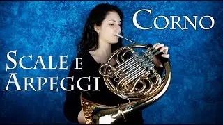 CORNO –  scale e arpeggi