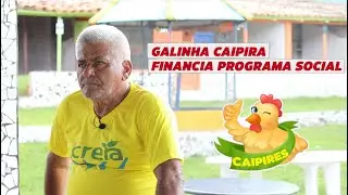 Galinha Caipira Financia Programa Social