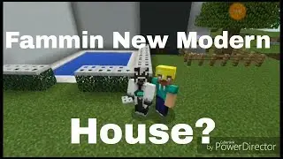 Making Fammin Growmine A Modern House + New Intro And Outro? | Minecraft