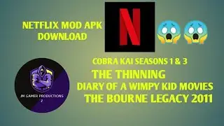 NETFLIX MOD APK DOWNLOAD  (100% Legit) + TUTORIAL / JM GAMER PRODUCTIONS 2