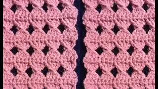 How to Crochet Stitch Pattern #277│by ThePatternFamily