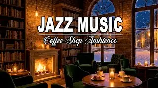 Winter Outdoor Café Jazz ⛄ Soft Instrumental Music for Working and Focus