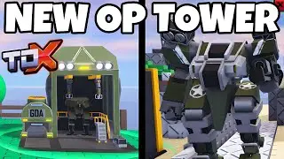 NEW WAR MACHINE FACTORY TOWER IS CRAZY OP! - Roblox Tower Defense X (TDX)