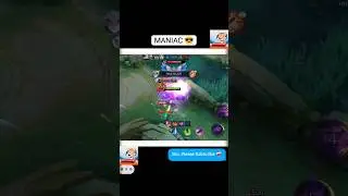 MANIAC #shorts #mobilelegends #pov #kof #mlbb #maniac