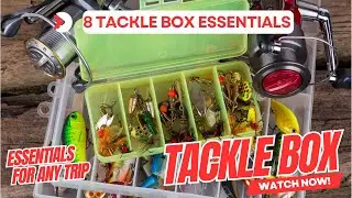 Top 8 Tackle Box Essentials for Any Fish Trip