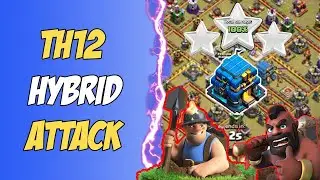 Easy Th12 Hybrid Attack - Online Gamers Hub | TH12 Hogs Miners Attack