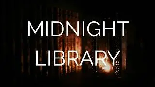 A Sleepy Library at Night | Quiet Bedtime Story for Adults