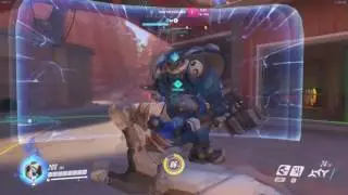 Genji Game play Diamond Smurf :) 6 genji ults first half