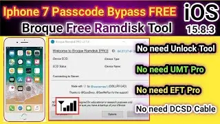 FREE iPhone 7 iCloud Bypass Passcode Disabled With Sim Working Windows Tool 100% Free 2025