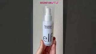 @elfcosmetics Amazing Dewy Coconut Setting Spray💕💕 #asmr #dewy #settingspray #makeup #elfcosmetics