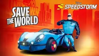 Mr. Incredible Hits the Gas in Disney Speedstorm!