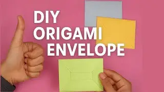 How to make origami Envelope 💌| No glue idea 💡| Easy diy envelope