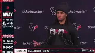 LIVE: The Houston Texans address the media