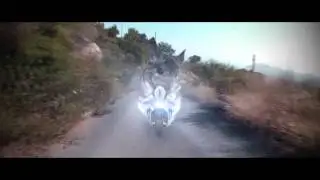 Chinchilla Riding Motor Bike (Made in Hitfilm)
