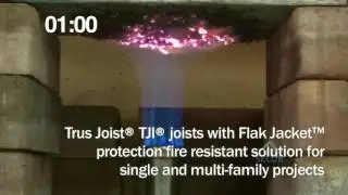 24  Trus Joist TJI joists with Flak Jacket Protection
