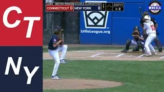 Connecticut vs New York | Winner To Metro Region Championship Game | 2022 LLWS Highlights