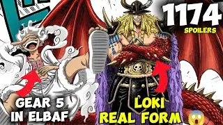 Loki Dragon Form Revealed 😱 |One Piece Chapter 1174 Spoilers In Hindi | Krishna Sensei..