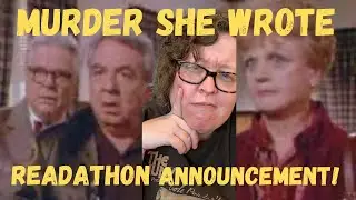 MURDER SHE WROTE READATHON ANNOUNCEMENT: June 2023! #murdershewrote #readathon #cozymystery