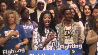 Ren&eacute;e Elise Goldsberry - National Anthem