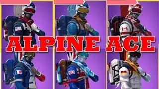 Fortnite Alpince Ace Outfit - 8 New Battle Royale Characters