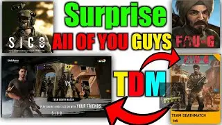 SICO&trade;: SPECIAL INSURGENCY COUNTER OPERATIONS | SICO GAME LAUNCH ? 😍 | Faug Update | faug TDM UPDATE😭