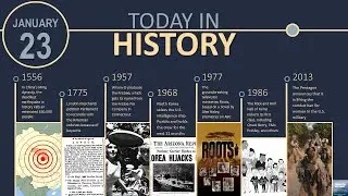 What HAPPENED in History TODAY? 🏺🌍 | On This Day January 23 (2025)