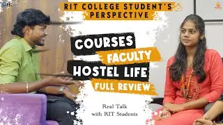 Student Review👩&zwj;🎓 - Rajalakshmi Institute of Technology | College Life | Courses, Placement 🎓 | RIT
