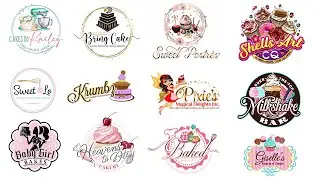Bakery Logo Design Ideas | Bakery logo design 2024 | Cake Logo Ideas | Bakery Logo Designs