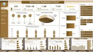 Real Estate Dashboard in Excel