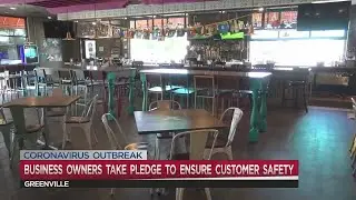 Greenville asks busineses to make pledge to ensure customer safety