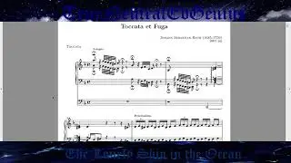Bach's Toccata and Fugue, BMW 565 - TrueNeutralEvGenius [Live, 02.05.2021]