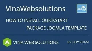 Install Quickstart Package Joomla Template