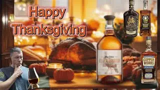 Thanksgiving late night whiskey drinkers